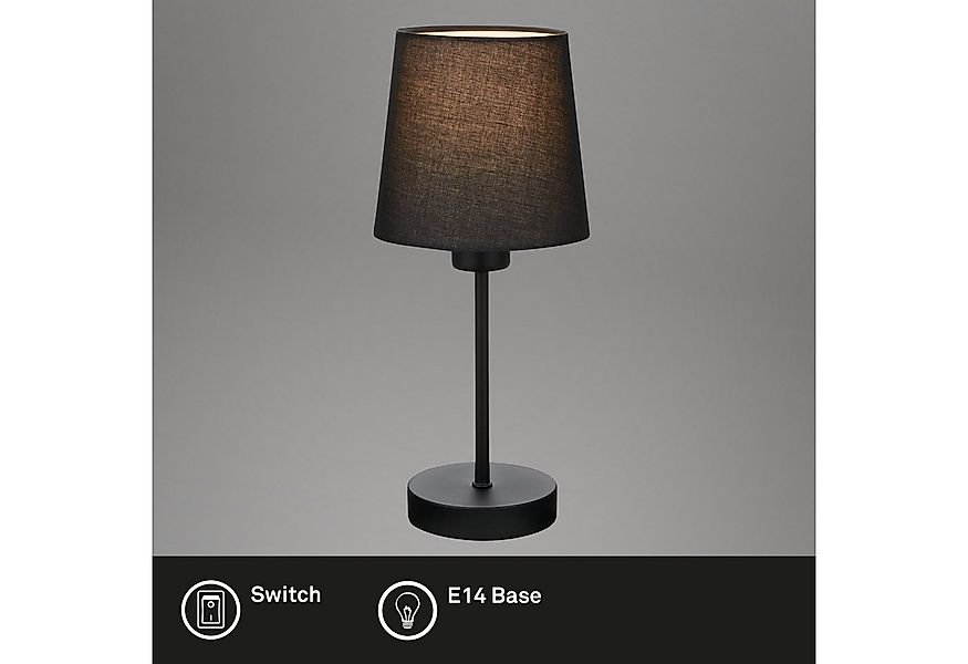 Briloner Leuchten Tischleuchte Tischlampe Schreibtisch Homeoffice Bett Flur günstig online kaufen