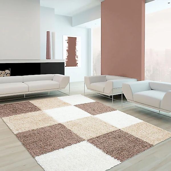 Ayyildiz Teppiche Hochflor-Teppich »Life Shaggy 1501«, rechteckig, 30 mm Hö günstig online kaufen