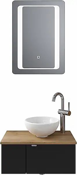 Saphir Badmöbel-Set »Serie 6915«, (4 St.), Gäste-Bad, 61 cm breit, mit LED- günstig online kaufen