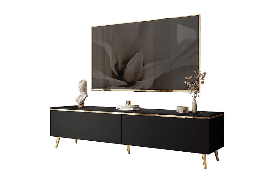 Lookway TV-Schrank AURORA Schwarz matt günstig online kaufen