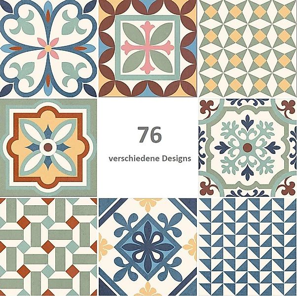 BOXTEC Bodenfliese VINTAGE MIX 16.5 x 16.5 Feinsteinzeug Wand- und Bodenfli günstig online kaufen