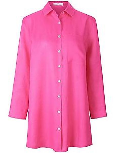 Long-Bluse aus 100% Leinen Peter Hahn pink günstig online kaufen