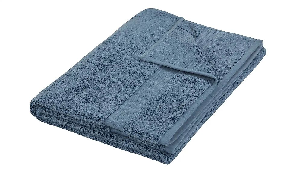 Como Green Badetuch  Kuschel Wuschel Neu ¦ blau ¦ Maße (cm): B: 100 Badtext günstig online kaufen