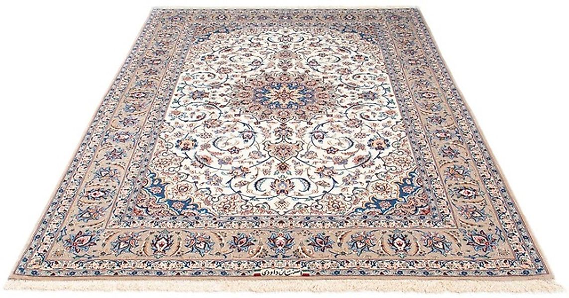 morgenland Orientteppich »Perser - Isfahan - Premium - 228 x 156 cm - beige günstig online kaufen