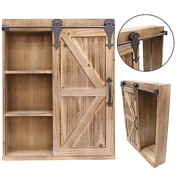 Mucola Spiegelschrank Wandschrank Schiebetür Spiegelschrank Regal günstig online kaufen