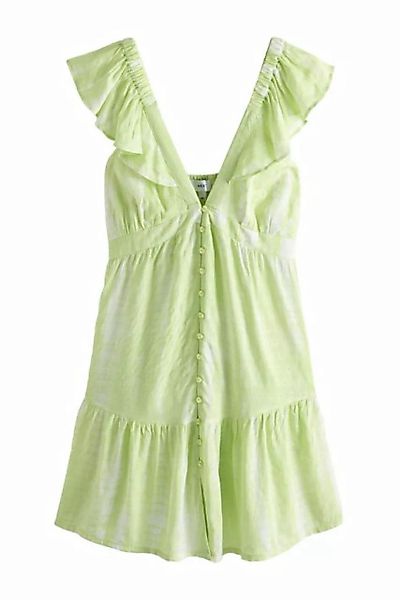 Next Sommerkleid Feminines, sommerliches Minikleid mit Rüschen (1-tlg) günstig online kaufen