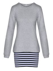 Mississhop Shirtkleid Damen Minikleid Kleid Tunika günstig online kaufen