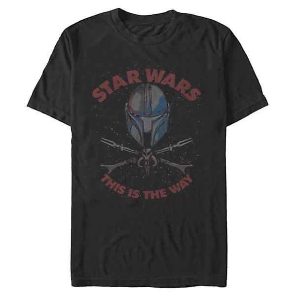 Star Wars - The Mandalorian - Mandalorian Crossbones - Männer T-Shirt günstig online kaufen