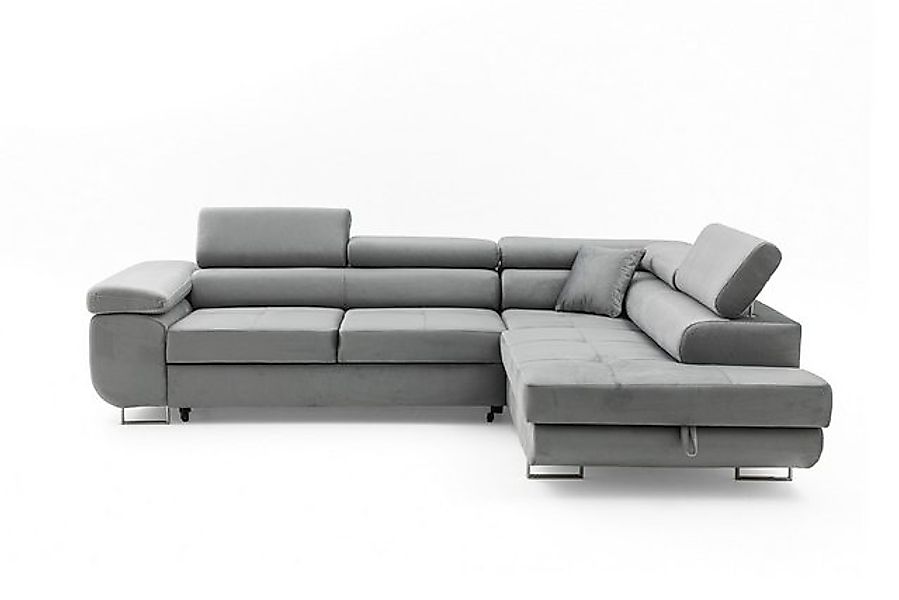 NEXT COLLECTION Ecksofa Wild, Verstellbare Kopfstützen, Schlaffunktion, Bet günstig online kaufen