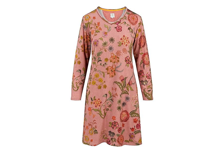 PiP Studio Nachthemd Dana Long Sleeve Nightdress Flower mit floralem Muster günstig online kaufen