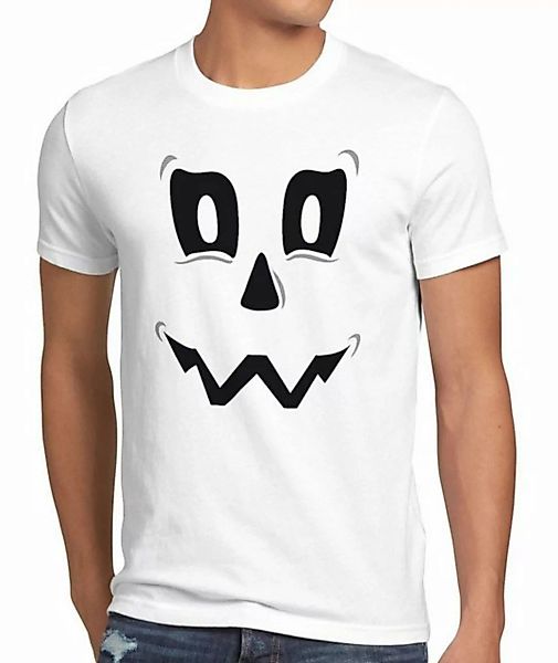 style3 Print-Shirt Herren T-Shirt Spuk Geist Halloween Fasching Kostüm Kürb günstig online kaufen