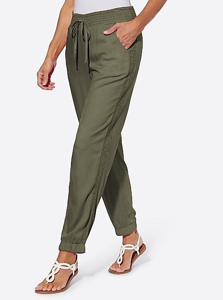 Sieh an! Jerseyhose Schlupfhose Innenbeinlänge ca. günstig online kaufen