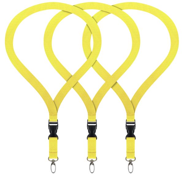 WEBBOMB Schlüsselanhänger 3x Lanyard unbedruckt Schlüsselbänder günstig online kaufen