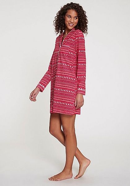 LASCANA Nachthemd (1-tlg) mit Allover-Print günstig online kaufen