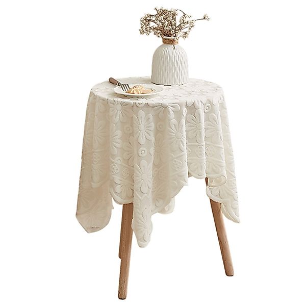 Refttenw Tischdecke Blumen Spitze Tischdecke Schicke günstig online kaufen