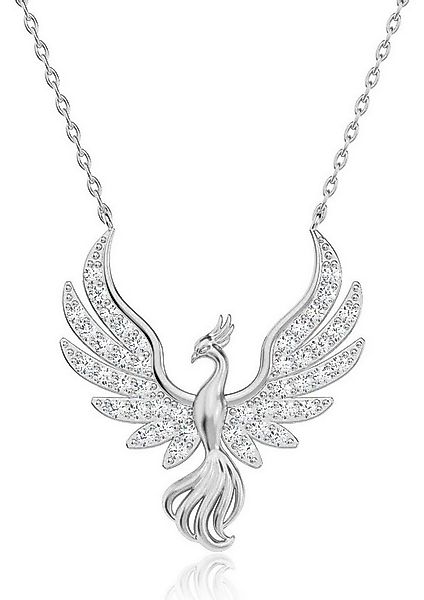 Nisan Kette und Anhänger Set, 925 Silber Kette Phönix – Edler Anhänger mit günstig online kaufen