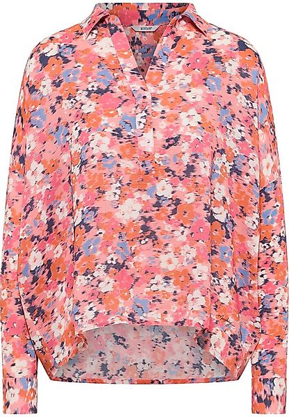 MUSTANG Langarmbluse Damen Style Ruby Henley günstig online kaufen