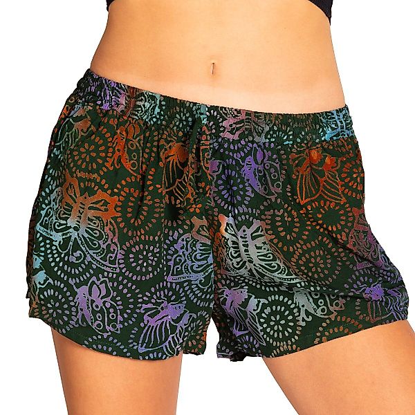 PANASIAM Strandshorts Damen Shorts Wachsbatik für günstig online kaufen