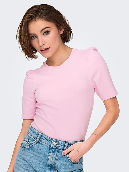ONLY Kurzarmshirt "ONLLIVE LOVE 2/4 PUFFTOP JRS NOOS" günstig online kaufen