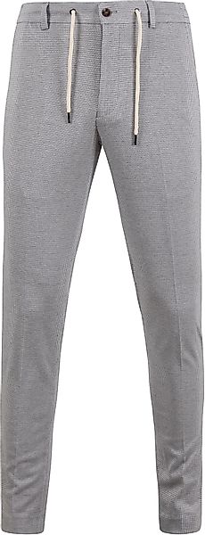 Suitable Pantalon Jersey Pied De Poule Grau - Größe 52 günstig online kaufen