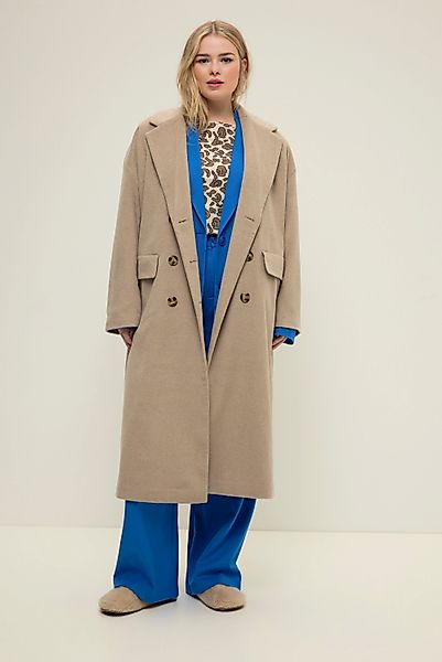 Studio Untold Langmantel Mantel oversized Wolloptik günstig online kaufen