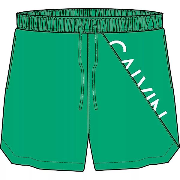 Calvin Klein Underwear Mittelgroße Badeshorts Mit Kordelzug XL Mint günstig online kaufen