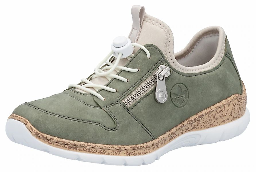 Rieker Slip-On Sneaker Freizeitschuh, Halbschuh, Slipper mit leichter Laufs günstig online kaufen