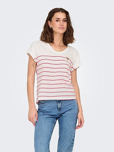 ONLY Kurzarmshirt ONLEMILY LIFE S/S HEART günstig online kaufen