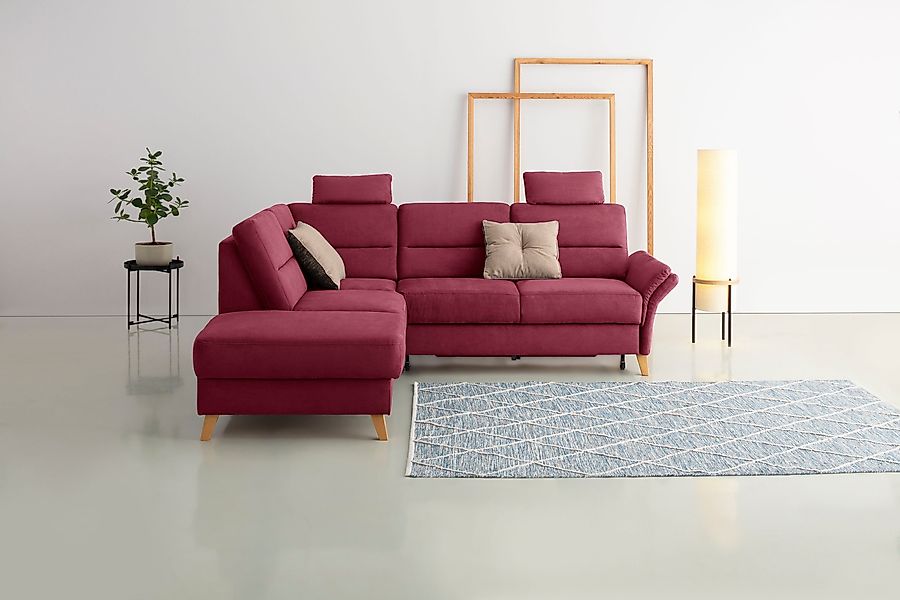 Home affaire Ecksofa Westerland L-Form, Federkern-Polsterung, günstig online kaufen