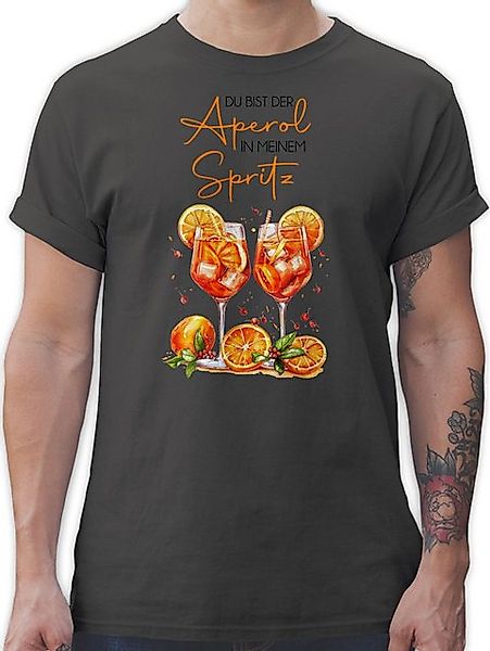 Shirtracer T-Shirt Du bist der Aperol in meinem Spritz, Accessoires Aperol günstig online kaufen