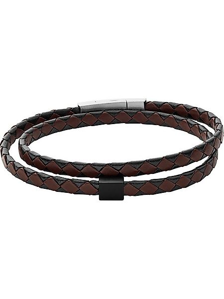 SKAGEN Edelstahlarmband Skagen Herren-Armband Leder, Edelstahl, Modern günstig online kaufen