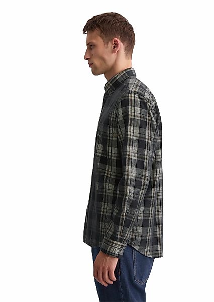 Marc OPolo Langarmhemd "aus weicher Bio-Baumwolle" günstig online kaufen