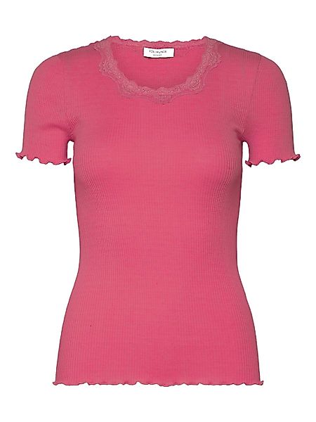 rosemunde Spitzenshirt "Beatha lace t-shirt" wunderschönes Halbarmshirt mit günstig online kaufen