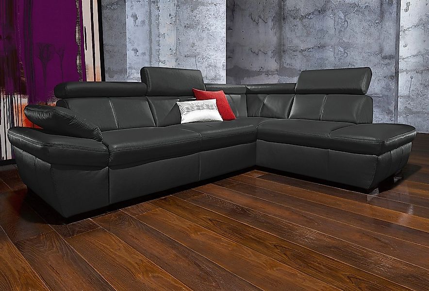 exxpo - sofa fashion Ecksofa "Salerno, Funktionssofa, hoher Sitzkomfort, Br günstig online kaufen