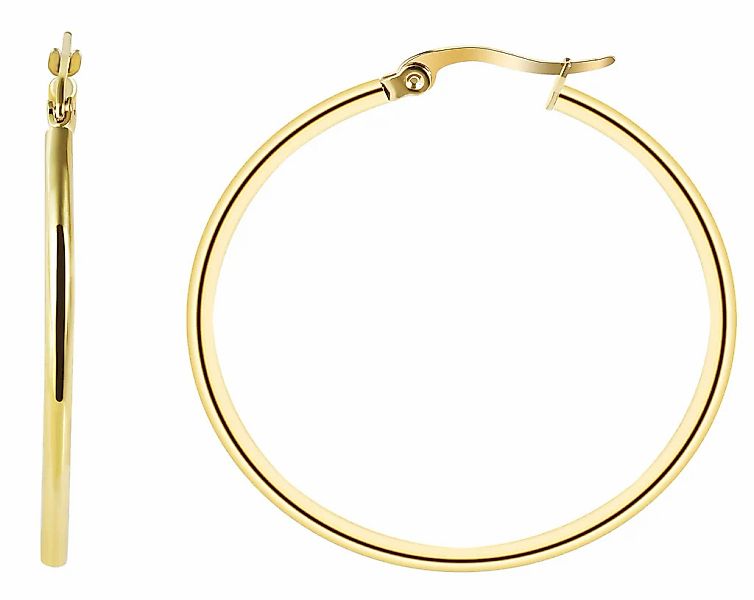 Adelia´s Paar Creolen "Damen Ohrringe – Creole aus Edelstahl" Geschenkidee: günstig online kaufen