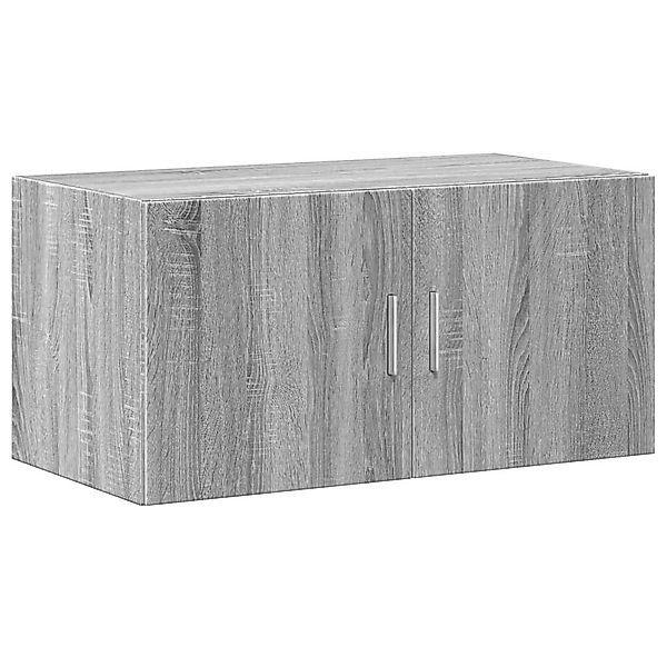 vidaXL Hängeschrank Wandschrank Grau Sonoma 80x42,5x40 günstig online kaufen