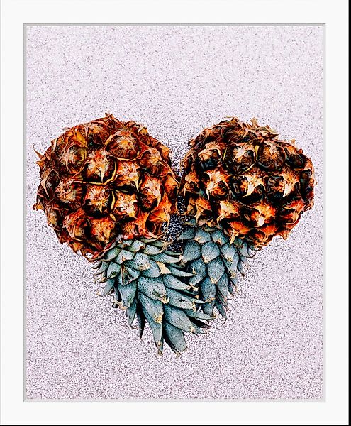 queence Bild "Ole", Obst-Obst Bilder-Lebensmittel-Essen-Kunst-Figuren-Anana günstig online kaufen