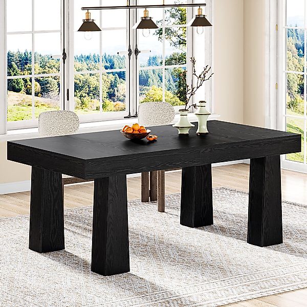 Tribesigns Esstisch 160 cm rechteckiger Küchentisch günstig online kaufen