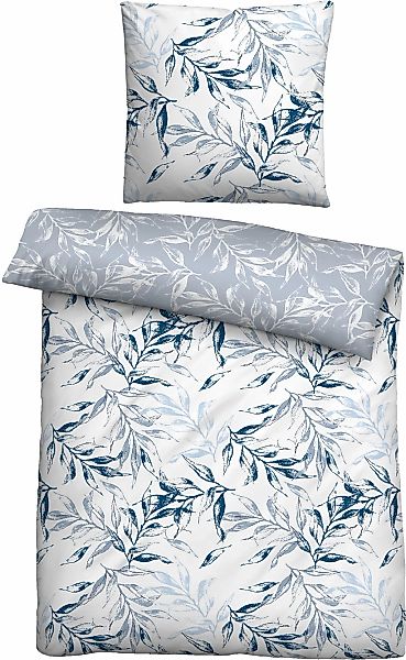 Castell - Markenbettwäsche Wendebettwäsche "Oscar" 2 Stk. atmungsaktiv, str günstig online kaufen