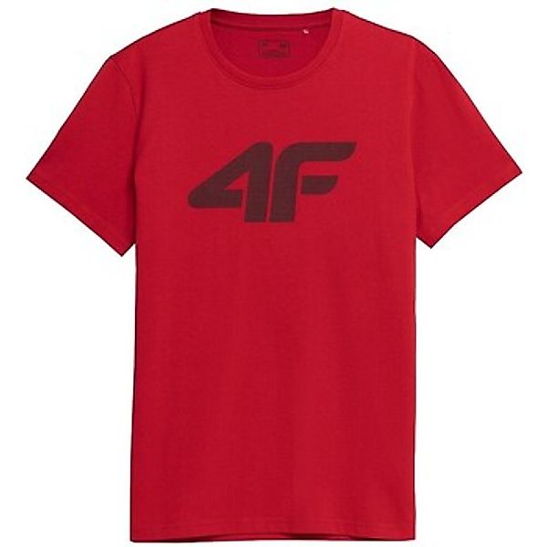 4F  T-Shirt SS23TTSHM537CZERWONY günstig online kaufen