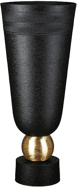Casablanca by Gilde Tischvase Vase konisch Nama schwarz (1 St) günstig online kaufen
