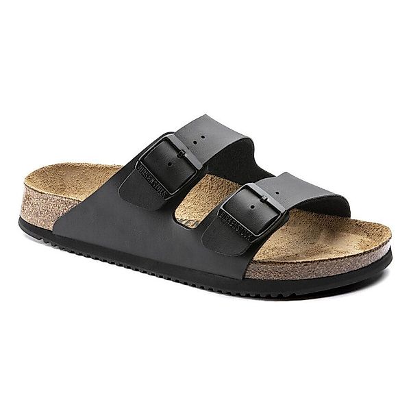 Birkenstock Sandale Arizona, Superlauf, Birko-Flor, schwarz günstig online kaufen