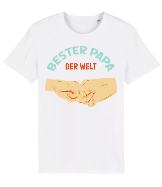 Bester Papa der Welt · Männer Bio T-Shirt Stanley Stella günstig online kaufen