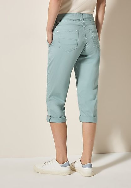 Cecil Caprihose "Style New York", Sommerhose mit Knopfdetails am Bund günstig online kaufen