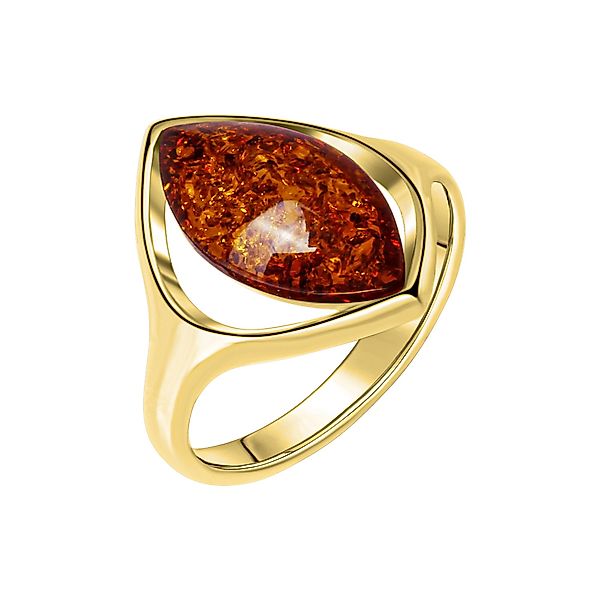 Vivance Fingerring 925/- Sterling Silber vergoldet günstig online kaufen