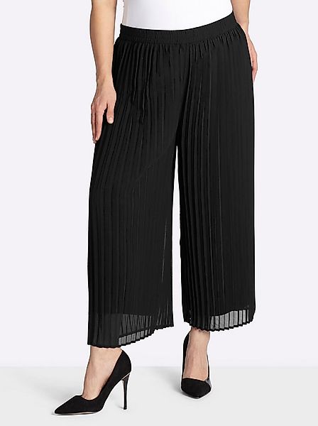 Sheego Shorts Plisseehose erhöht günstig online kaufen