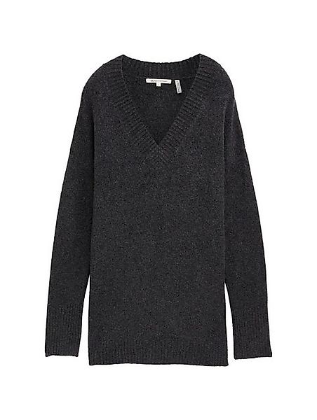 TOM TAILOR Denim Streifenpullover mit Stehkragen günstig online kaufen