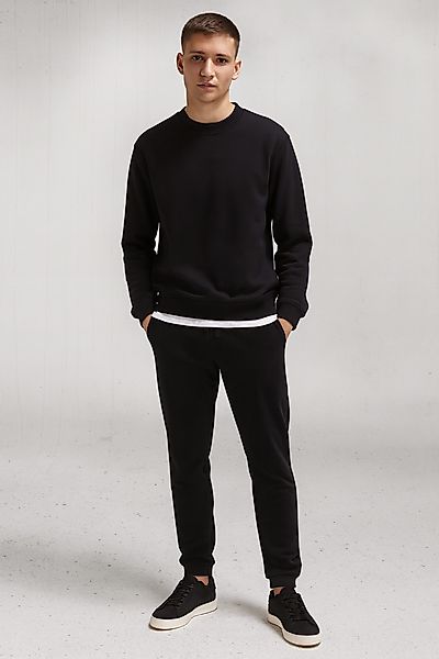 Banco Rundhalspullover Herren Sweatshirt Crew Neck günstig online kaufen