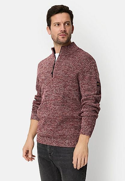 camel active Troyer Strick-Troyer mit melierter Struktur Langarm (1-tlg) Ma günstig online kaufen