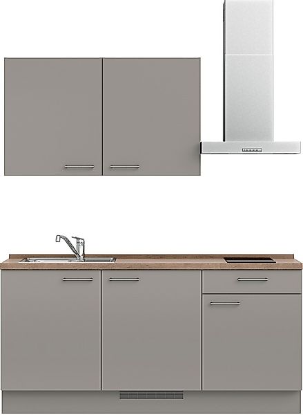 nobilia® Küchenzeile »"Laser I",Ausrichtung wählbar, Breite 180 cm« vormont günstig online kaufen